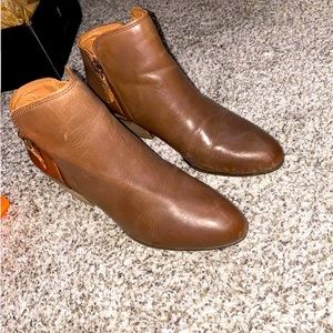 Frye brown leather boots